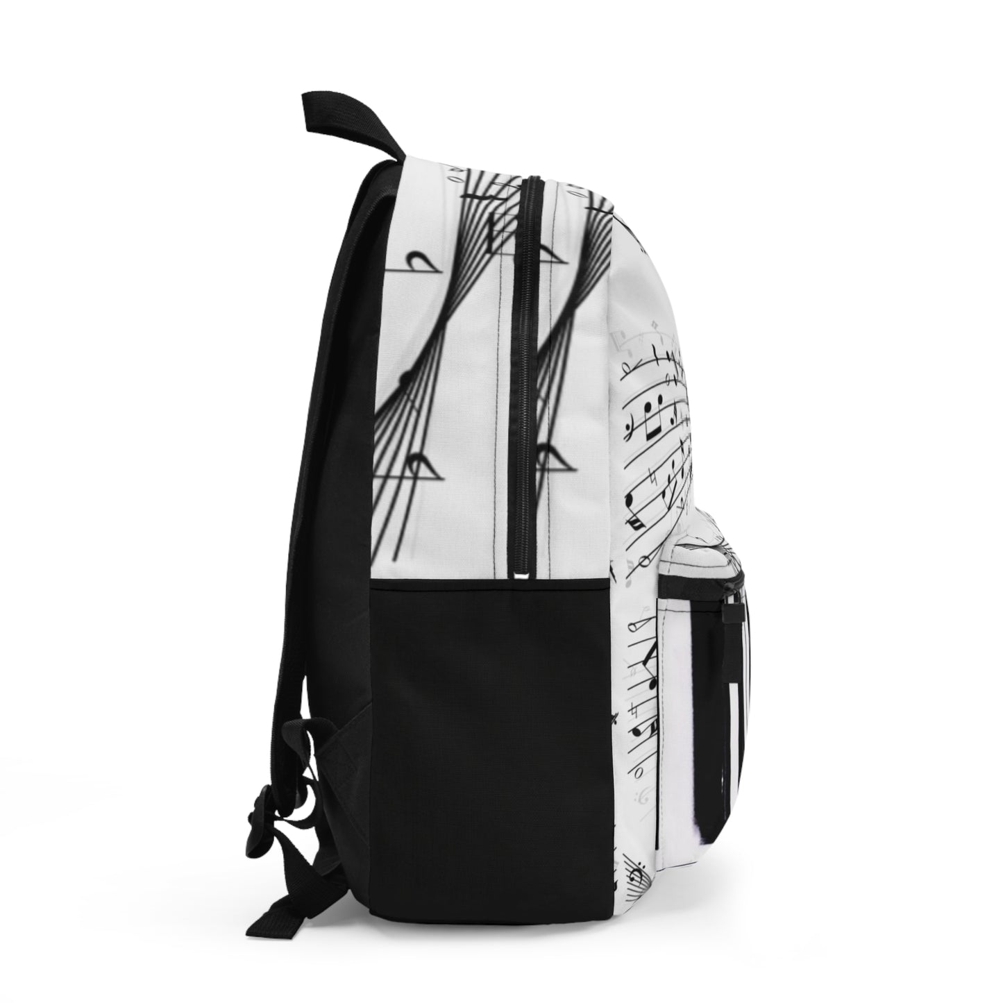 Piano Keys & Sheet Music Backpack — Musical Notes School Bag