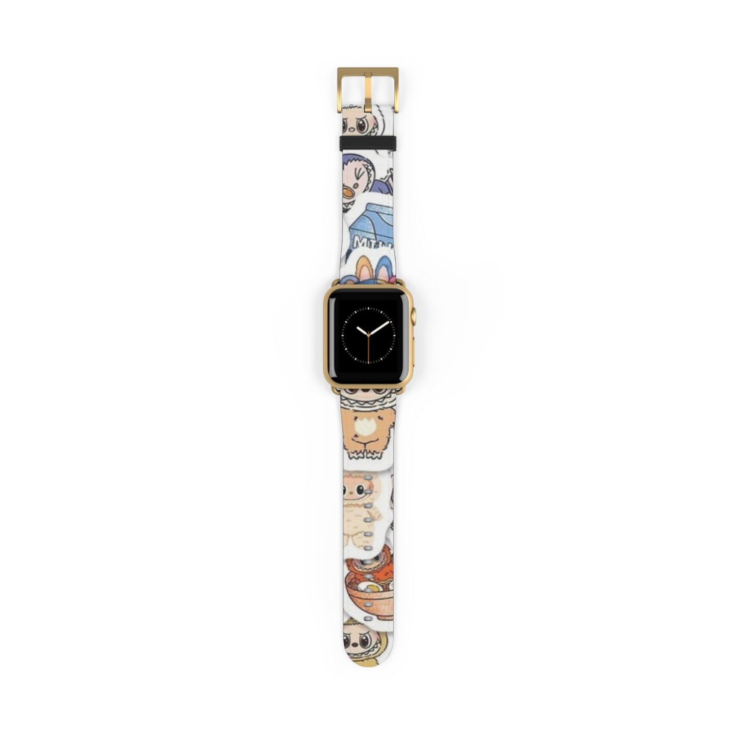 Cartoon Sushi Watch Band — Cute Japanese Food Pattern Apple Watch Strap