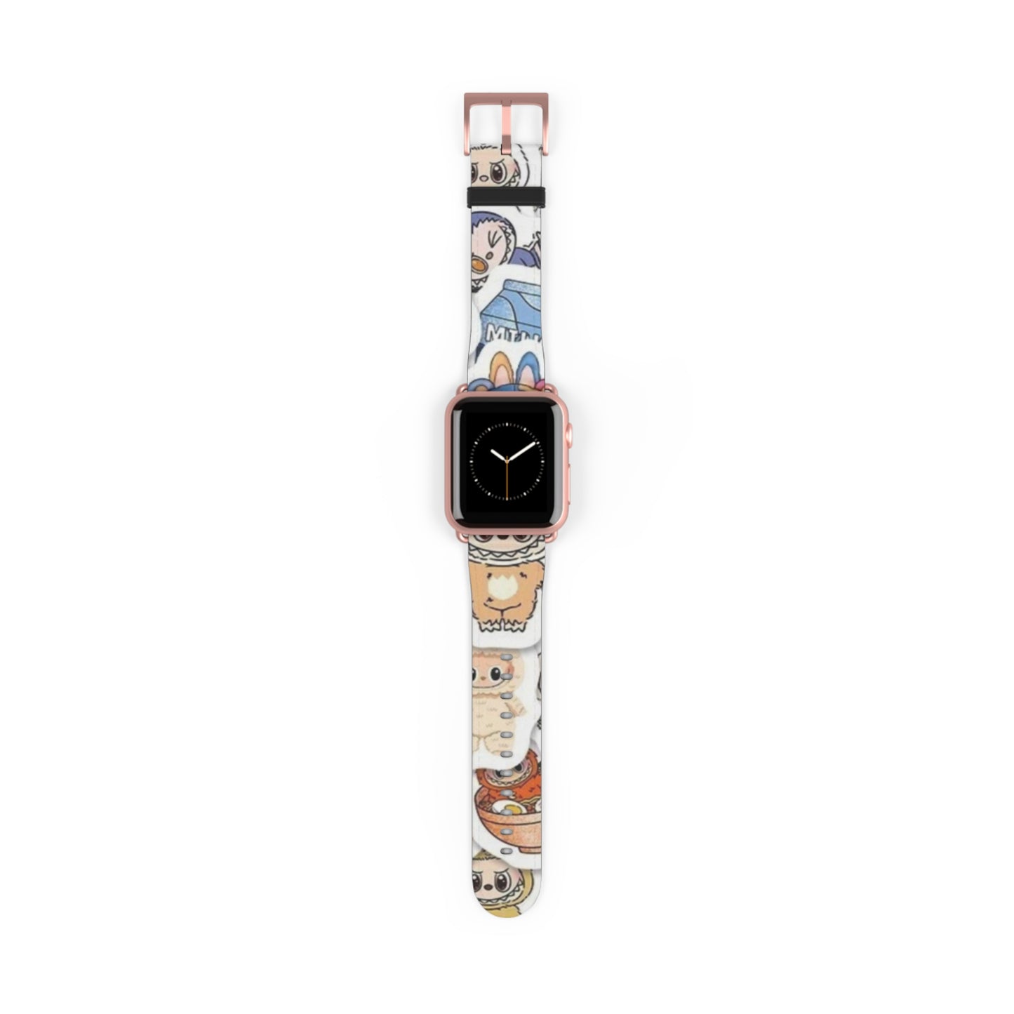 Cartoon Sushi Watch Band — Cute Japanese Food Pattern Apple Watch Strap
