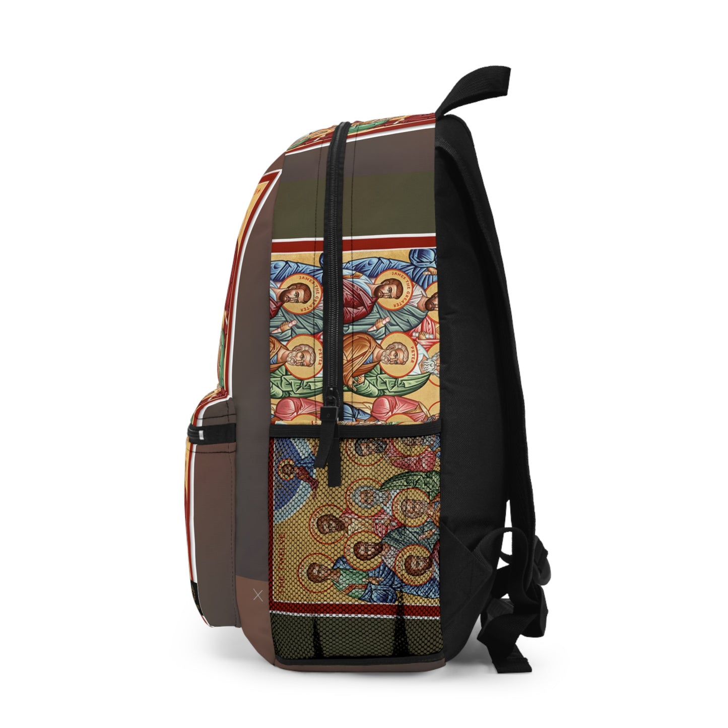 Iconic Twelve Apostles Backpack — Christian Religious Art School Bag