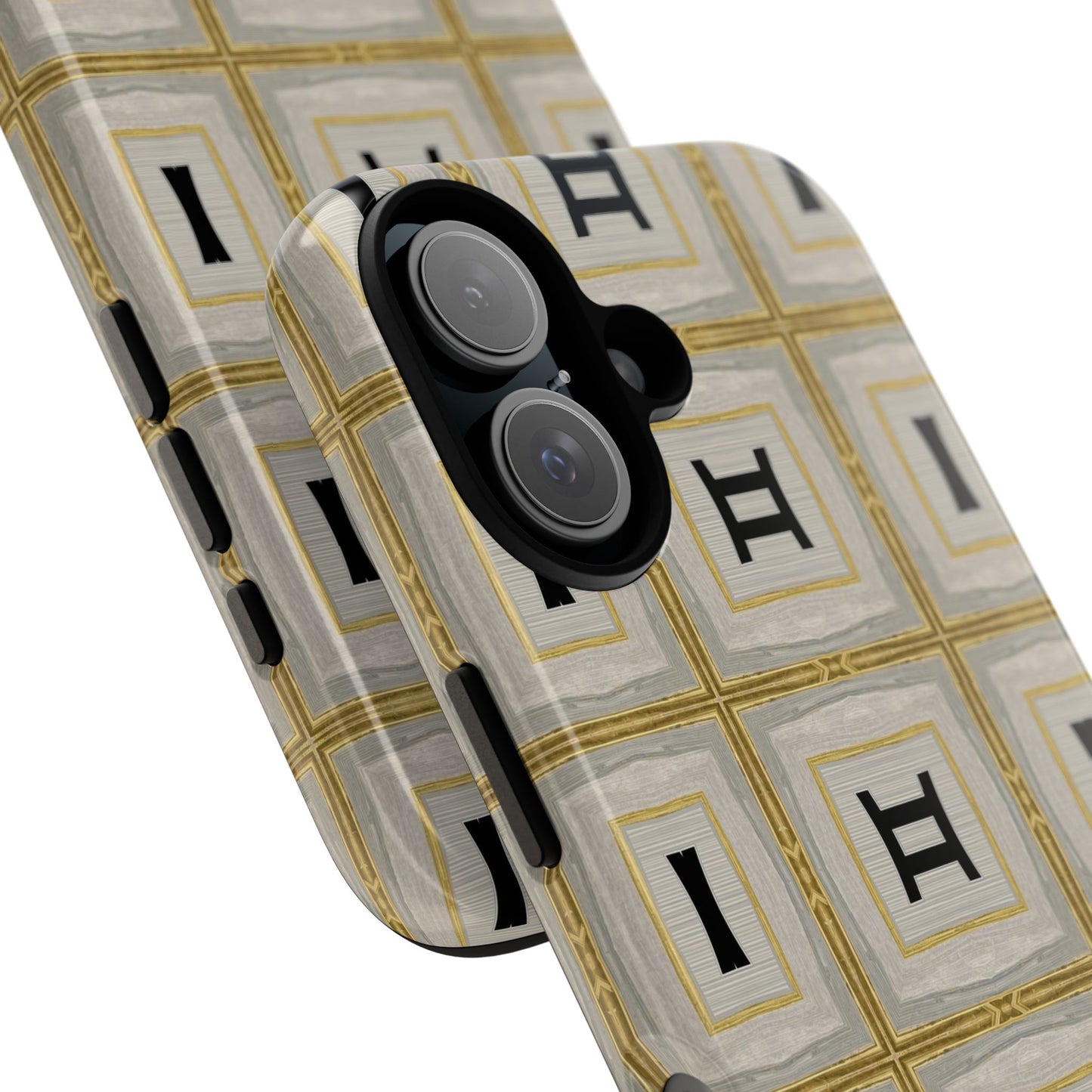 Geometric Phone Case with Elegant Pattern, Stylish Smartphone Cover, Tough Cases, Unique Gift for Him/Her, Modern Accessories, Chic Design