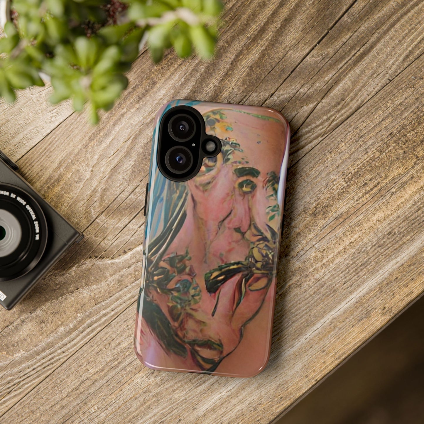 Artistic Phone Case, Unique Tough Cases, Abstract Design Cover, Gift for Art Lovers, Protective Case for All Occasions