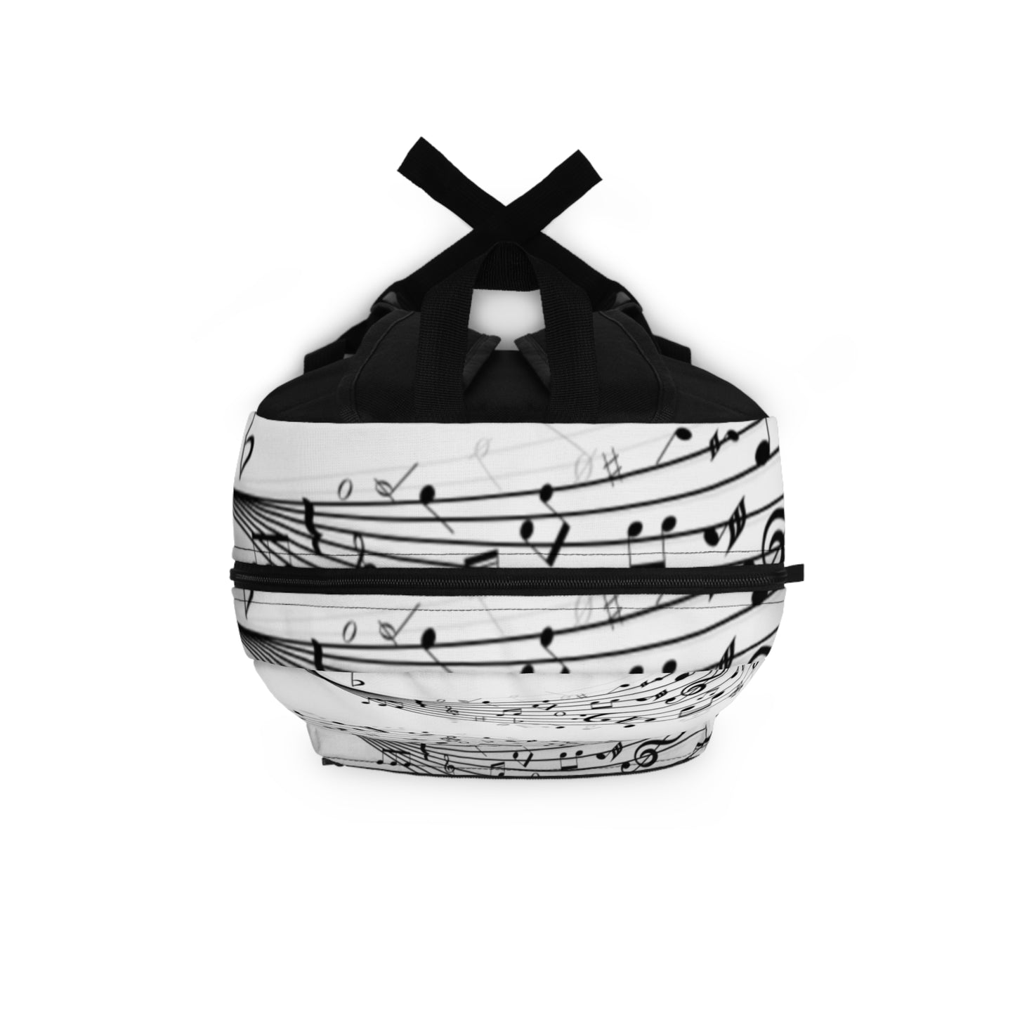 Piano Keys & Sheet Music Backpack — Musical Notes School Bag