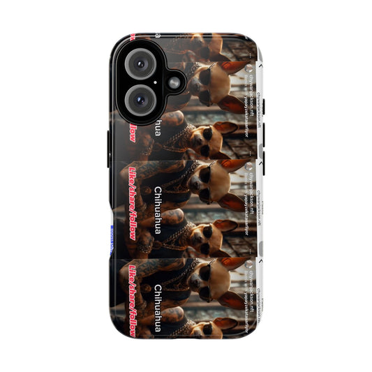Chihuahua Phone Case | Tough Cases, Dog Lover Gift, Cute Pet Accessory, Chihuahua Owner Gift, Cell Phone Cover