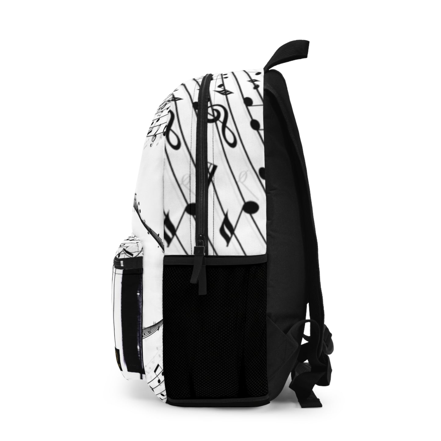 Piano Keys & Sheet Music Backpack — Musical Notes School Bag