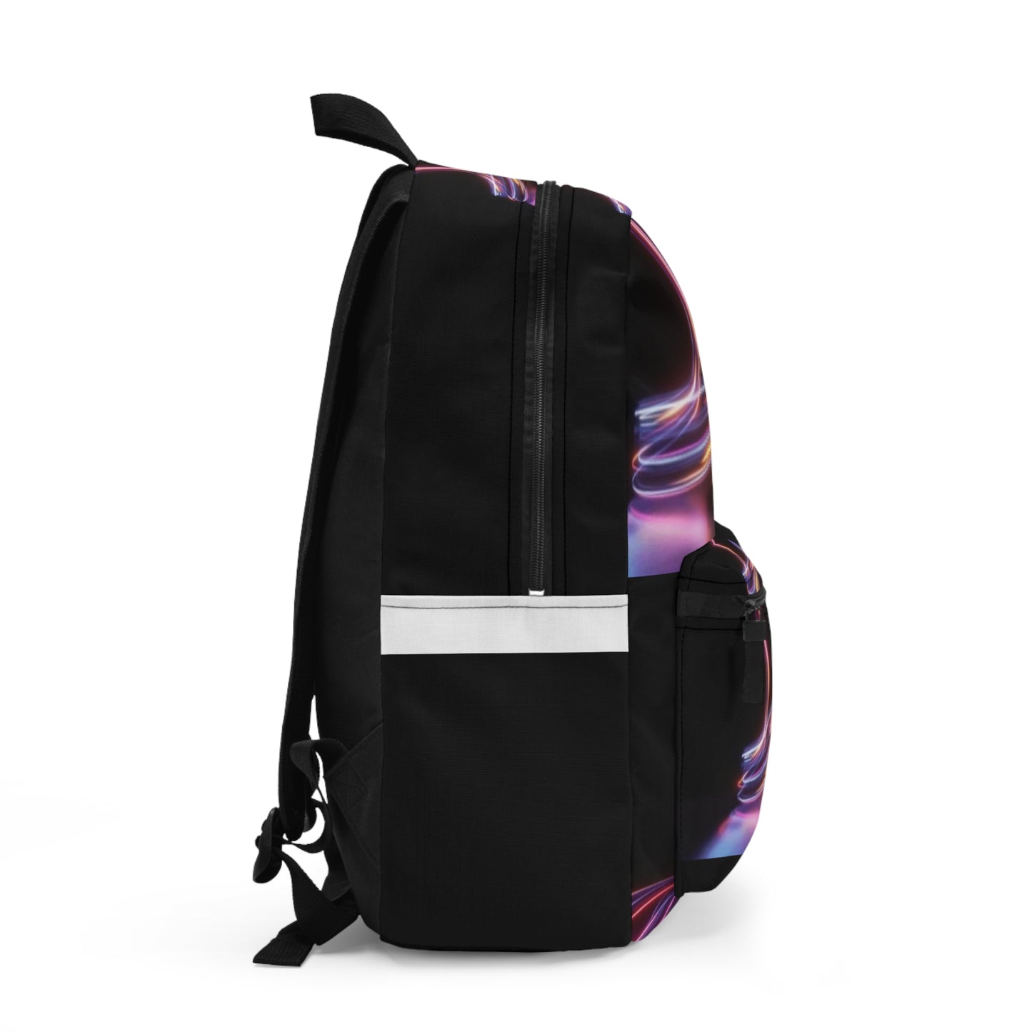 Neon Swirl Backpack - Stylish & Functional for Everyday Adventures