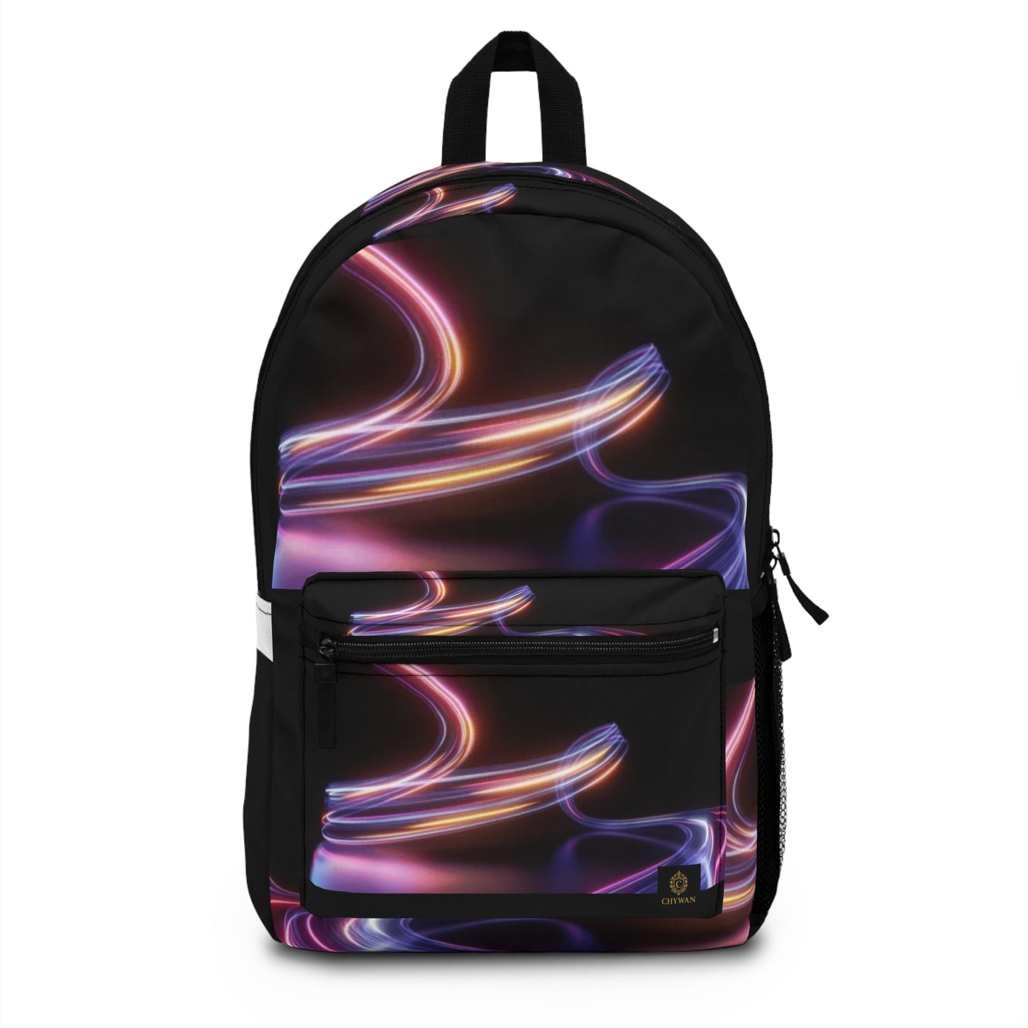 Neon Swirl Backpack - Stylish & Functional for Everyday Adventures