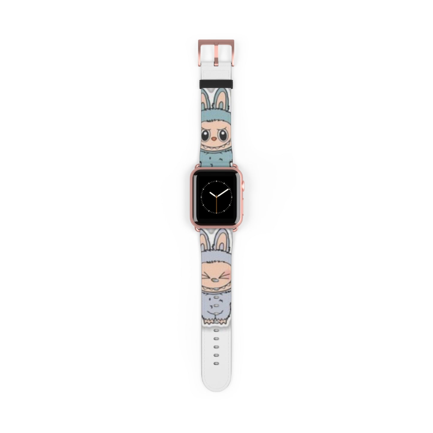 Cute Bunny Character Watch Band – Pastel Kawaii Animal Strap for Apple Watch