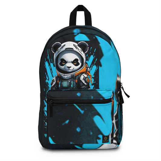 Space Panda Backpack - Fun & Colorful Design for Adventure Lovers