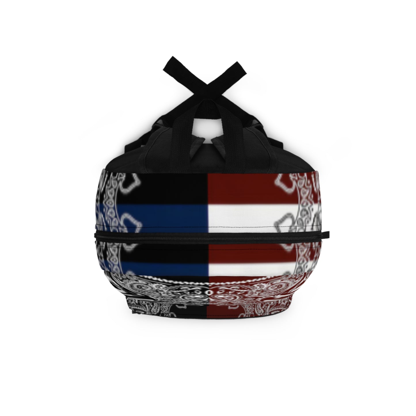 Stylish Patterned Backpack with Heart Design