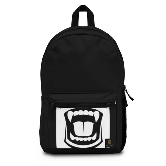 Expressive Graphic Backpack for Creative Souls