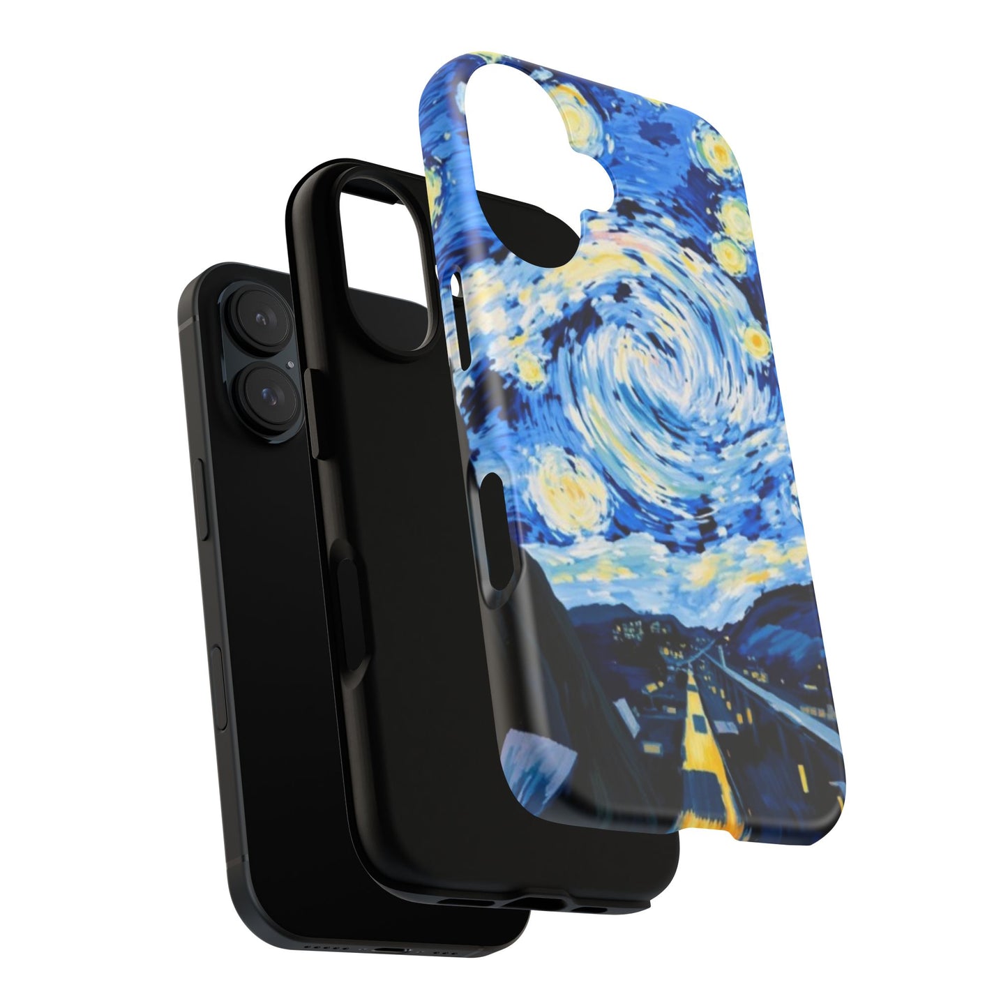 Starry Night Phone Case, Tough Phone Cover, Van Gogh Art, Phone Protection, Unique Gift for Art Lovers