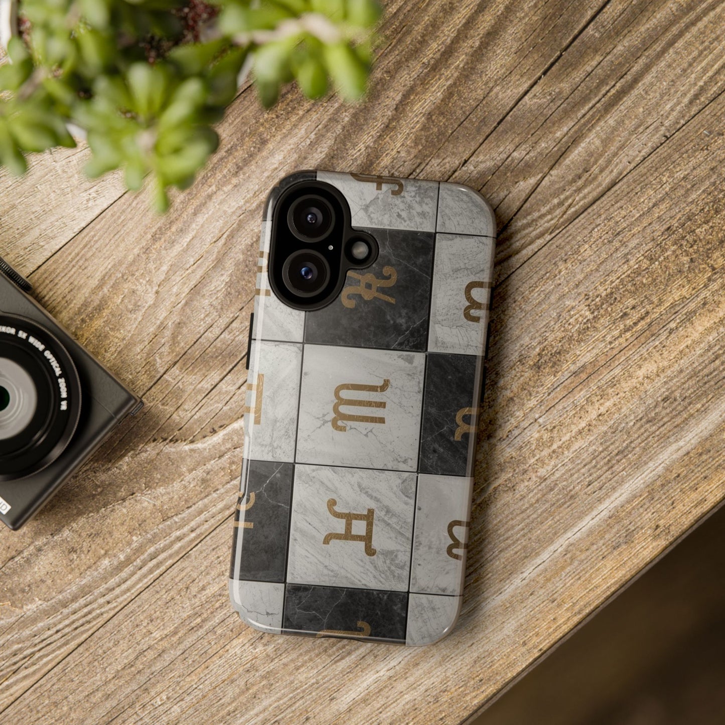 Marble Pattern Phone Case, Stylish Tough Cases, Unique Mobile Accessory, Gift for Tech Lovers, Elegant Design