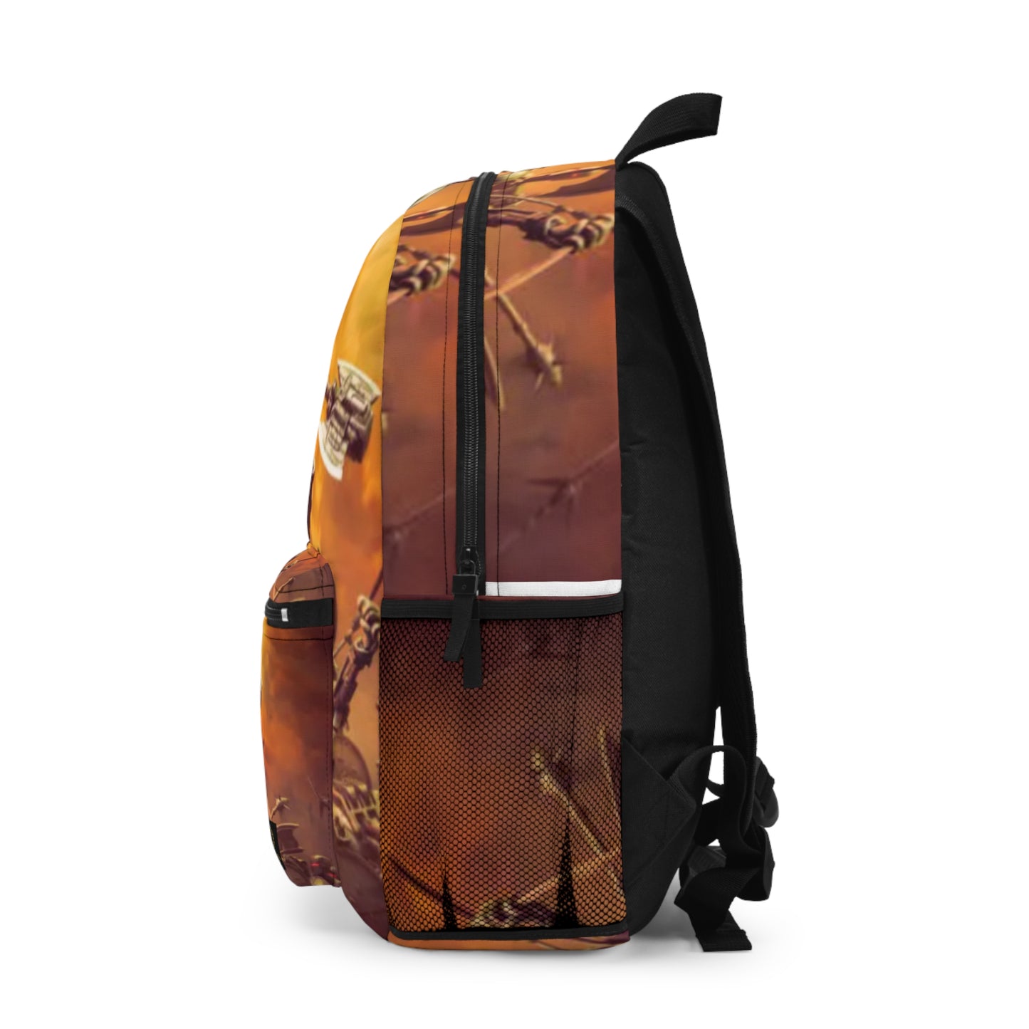 Viking Warrior Backpack — Bold Norse Battle Scene School Bag