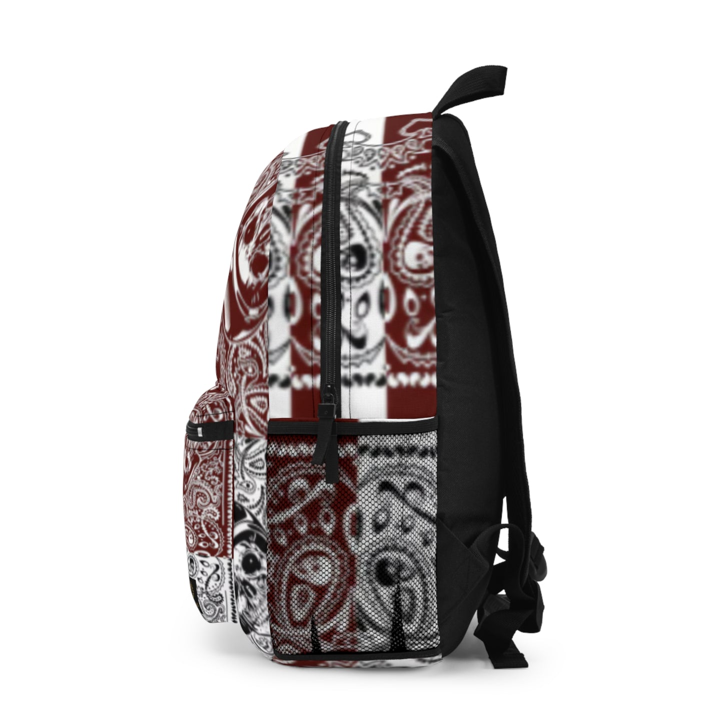 Stylish Patterned Backpack with Heart Design