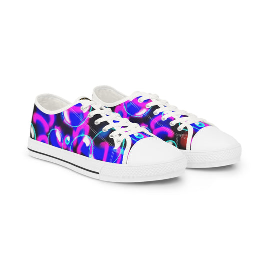 Vibrant Men's Low Top Sneakers - Stylish Colorful Design for Casual Wear
