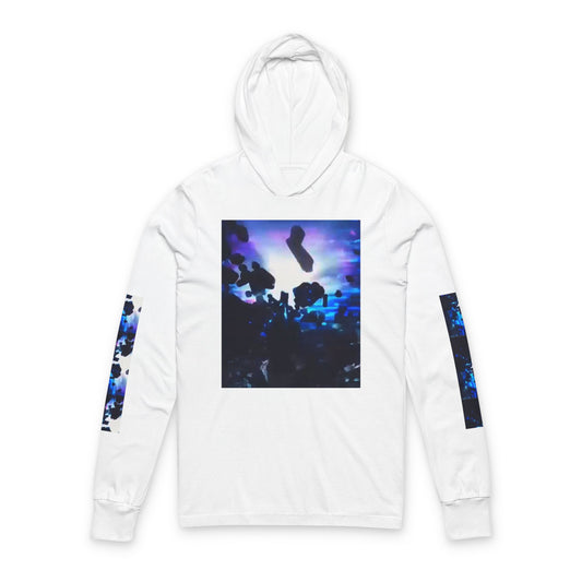 Trendy Unisex Hooded Long Sleeve Tee with Artistic Abstract Design, Cozy Casual Wear, Streetwear, Gift for Art Lovers, Festival [...]